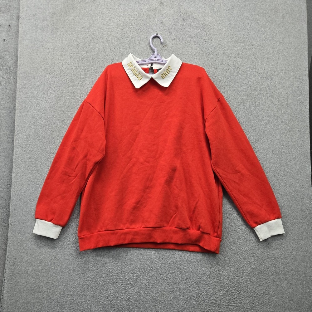 Cakeworthy x Willy Wonka & The Chocolate Factory Women Sweatshirt 2XL Red Brat